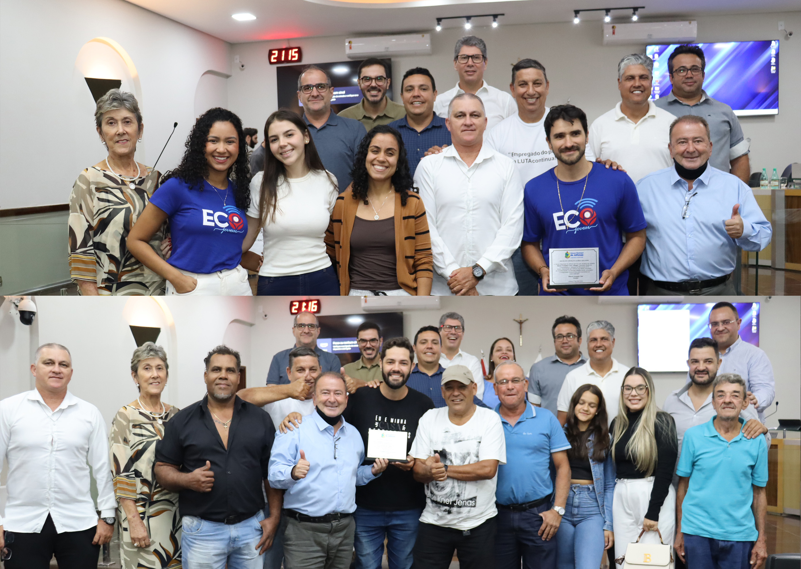 Legislativo de Alfenas aprecia matérias administrativas e aprova moções de reconhecimento