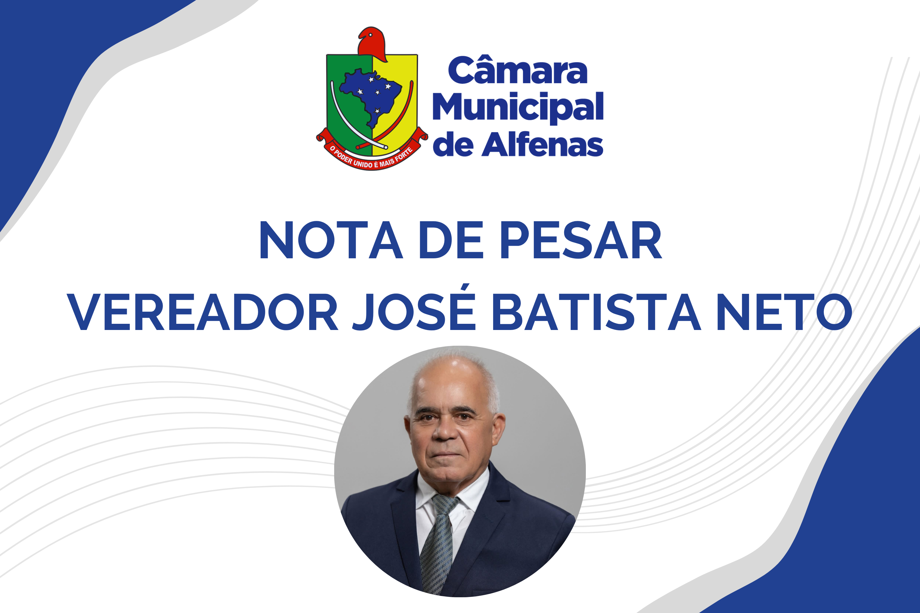 Nota de Pesar - Vereador José Batista Neto