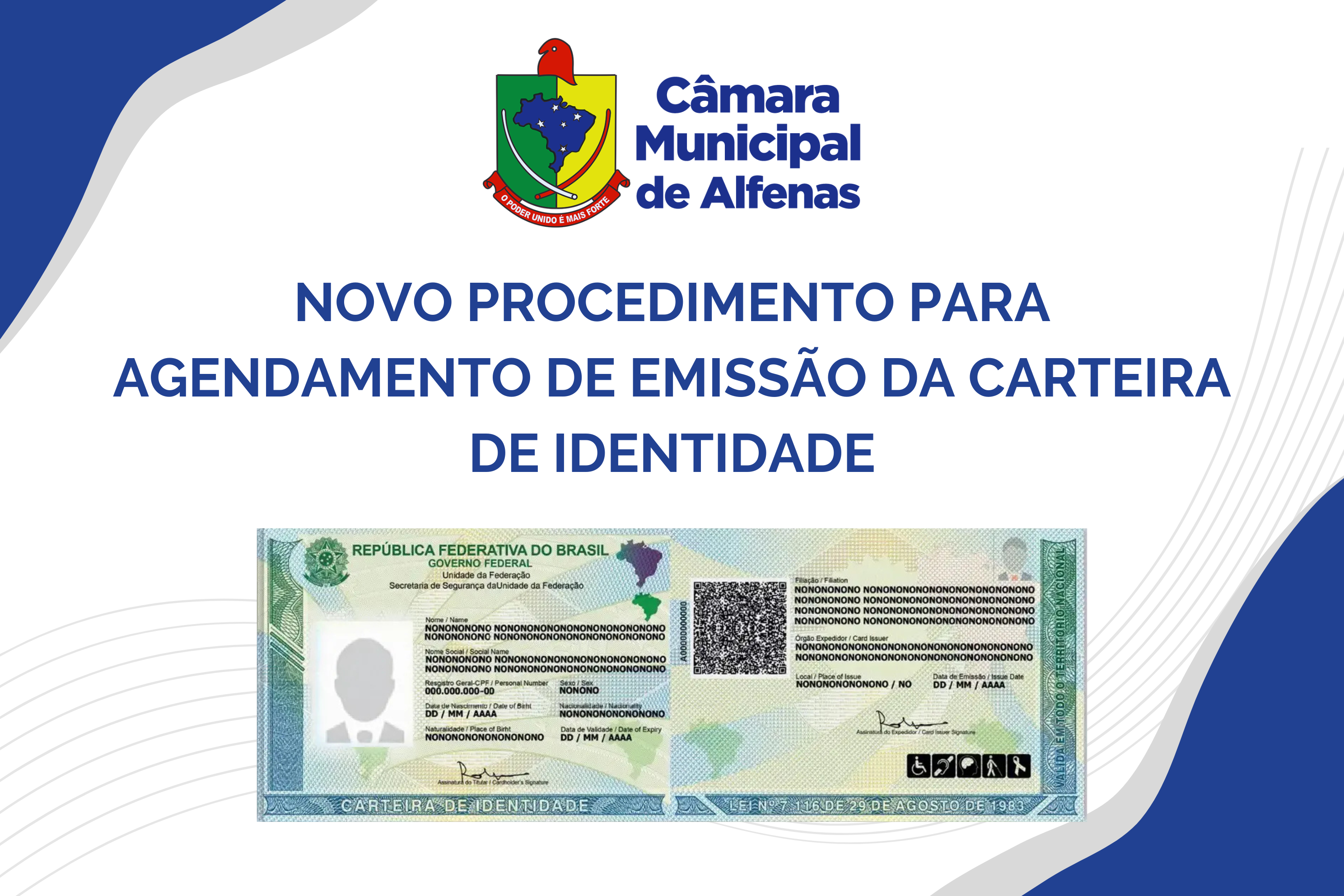 CIAC adota novo procedimento para agendamento de emissão da Carteira de Identidade