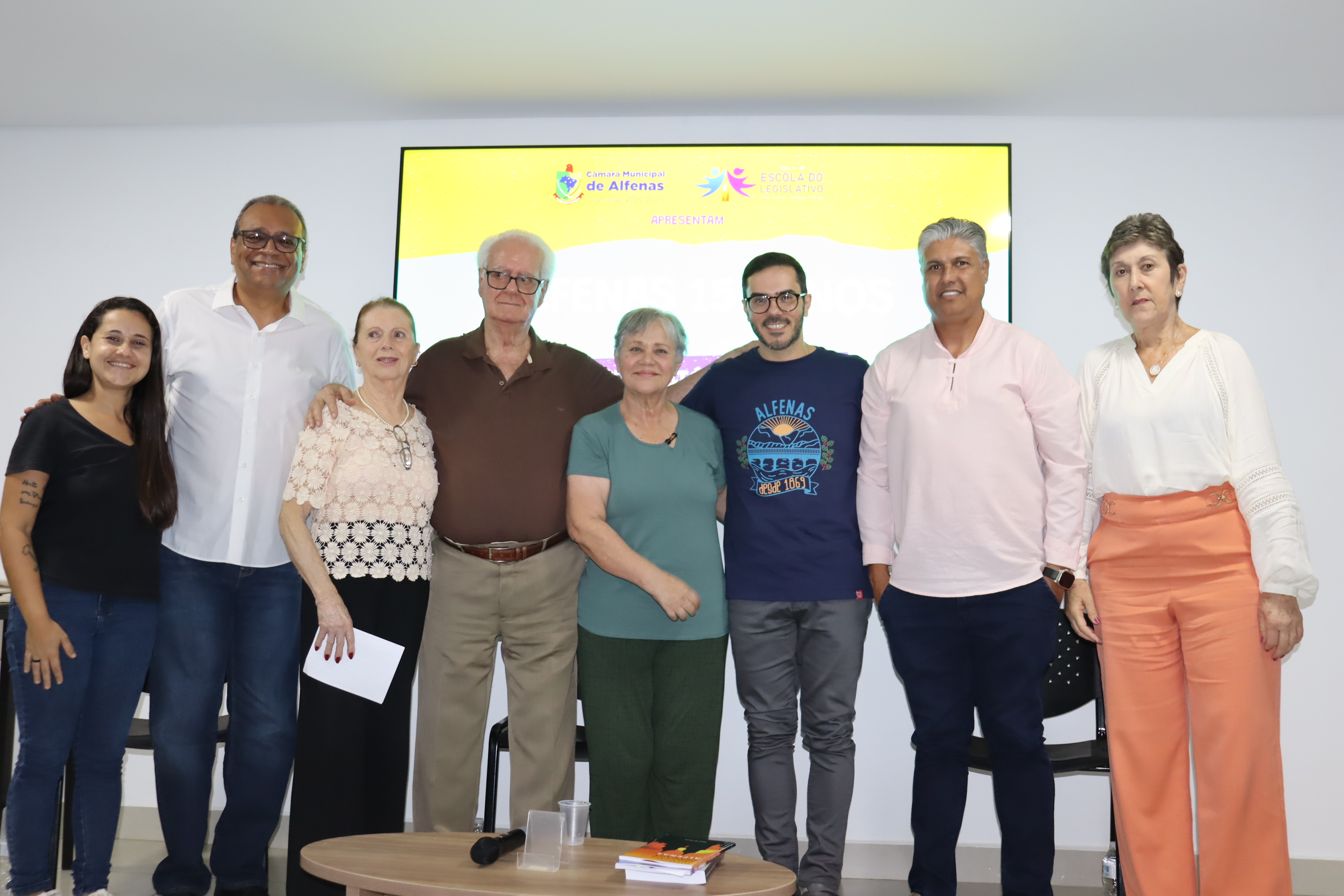 Câmara de Alfenas celebra os 157 anos do município com evento dedicado à memória, história e cultura