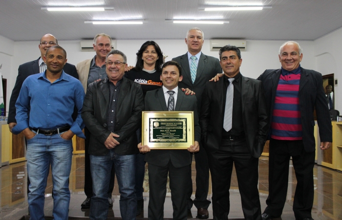 Pedro Paulo Martelli recebe Diploma de Honra ao Mérito