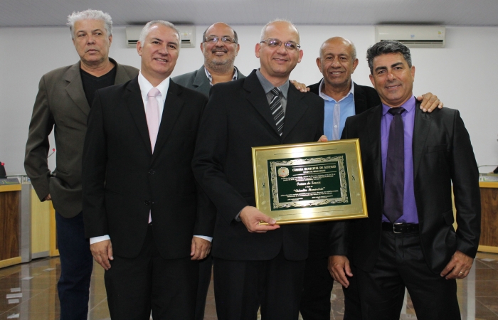 Entrega de Título de Cidadão Honorário a Osmar de Souza