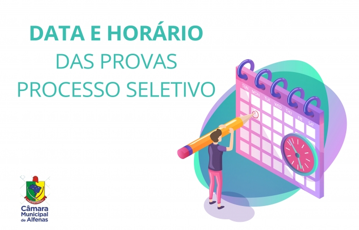 Data e local das Provas - Processo Seletivo